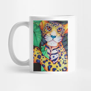 Trippy Wild Jaguar Mug